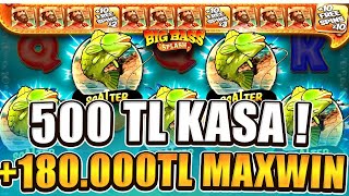 Big Bass Splash Küçük Kasa🐠 OYUN AÇIK! 500TL FARM +180 000TL MAXWİN!