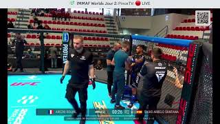 Souhil Arezki (France) vs Saias Arbelo Santana (Espagne) IMMAF World Championship 2023