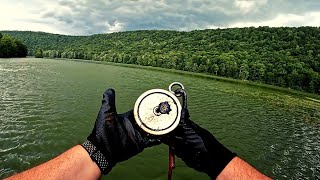 Magnet Fishing At Alma Pond! A Lake In The Middle Of Nowhere!