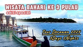 3Days 2Nights Part3~Wisata Bahari Ke 3 Pulau #pulauderawan #vlogwisata #tujuanwisata