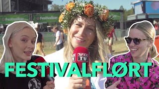 SLIK FÅR DU EN FESTIVALFLØRT // Zara Larsson, Dagny og folk på festival