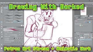 Drawing with Dorked (ft. Voltra) - Patron Requests and Inverted Fate Animatic