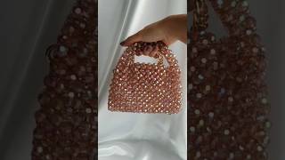 HOW TO MAKE PEARL BEADED BAG//PEARL BEADED BAG TUTORIAL/HOW TO MAKE BEAD BAG CRYSTAL/DIY BEADED BAG