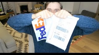 Opening fan mail!