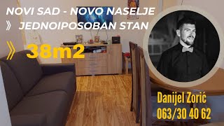 Super skladan stan Na Novom Naselju 38m2 jednoiposoban