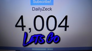 4,000 Subscriber Special | Thank You