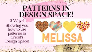 Let's learn all the different ways to use patterns in Design Space!