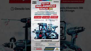 ¡Por 3 días! Jornada de #capacitación #envivo 🔴 #bosch #herramientas #inalambrico #trujillo