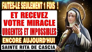 💖Prière à Sainte Rita de Cascia : Réponse IMMÉDIATE pour des demandes URGENTES et IMPOSSIBLE