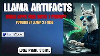 Llama 3.1 405B Artifacts: Code Entire Apps With One Prompt Locally - Llama Coder