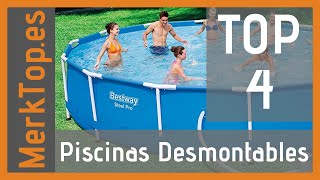 🏆 PISCINAS DESMONTABLES MEJORES 4 ✅ - Baratas Calidad Precio Amazon 🛒 Merktop 2021