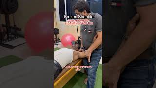 Frozen shoulder exercise #jogeshwari #trending #shoulderpain #frozenshoulder #physio #funny #mumbai