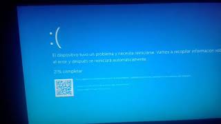 Momento XD  Versión Al Fondo Hay Sitio AFHS BSOD Windows 10 X