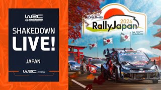 🔴 Shakedown LIVE | WRC FORUM8 Rally Japan 2024