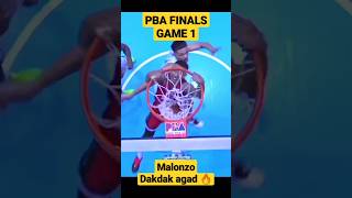 Pba Finals Game 1 | Jamie Malonzo dakdak agad 🔥 #pba #youtubeshorts #ginebra #jamie #shorts #malonzo