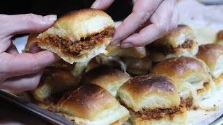 Mini Sloppy Joes - So easy & delicious!