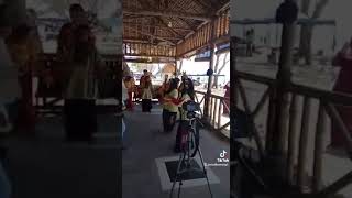 Pembikinan v.clip lagu Selamat teko nyanyian Unah shim.Lagu Bajau samah