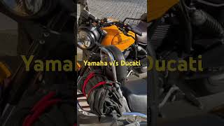 Yamaha v/s Ducati #motorcycle #motorbike