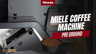 Brew Pre-Ground Coffee Effortlessly with Miele Coffee Machine - Coffee Warehouse