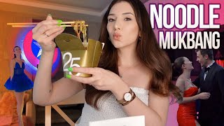 NOODLE MUKBANG EŞLİĞİNDE DISNEY+ GALA KIYAFETLERİ YORUMLUYORUM!