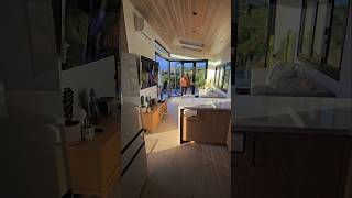 So many amazing details in this 30ft x 10ft wide #tinyhouse #tinyhousetrailer #interiordesign