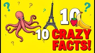 10 Mind-Blowing Facts You Won't Believe Are True! #facts