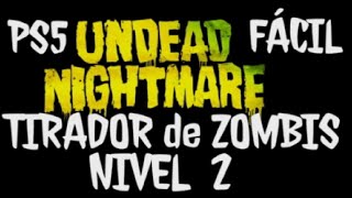 RDR1 UNDEAD NIGHTMARE TIRADOR de ZOMBIS NIVEL 2 GUÍA FÁCILPS4 PS5 2023