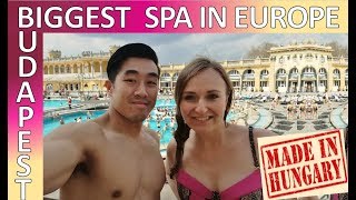 🩱 INSIDE SZECHENYI THERMAL BATHS BUDAPEST GUIDE 2020😍 Biggest Spa in Europe!