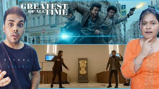 The Greatest Of All Time Movie - Jeevan and Gandhi Mass Action Scene Reaction / Thalapathy Vijay