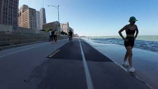 2023, Aug 15, Cycling on Chicago Lakefront Trail