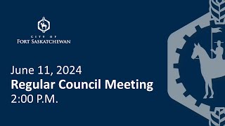 Regular Council Meeting - June 11, 2024