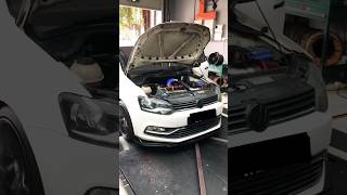 2017 Volkswagen Polo 1.6 MPi Stage 1 Remap Dyno Max: 114HP 150TQ More info info at www.emptune.com