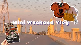 Mini Weekend Vlog: morning meditation walk, oc eats, god will do the rest play