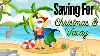 Savings Challenge Stuffing ll Vacation & Christmas Binder