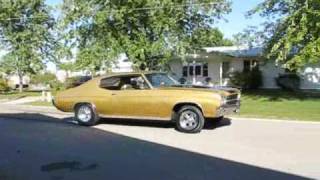 1970 Chevrolet Chevelle SS launch