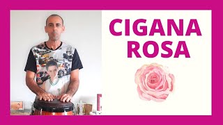 LINDO PONTO DE CIGANA ROSA 🌹💗🌷