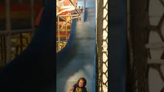 Vertical drop in slide