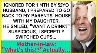 Ignored for a Month, Wife's Revenge  Drink Swap Left Husband Trembling!