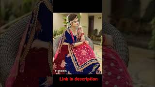 Embroidered Velvet Semi Stitched Lehenga #shorts #video #viral #Lehenga