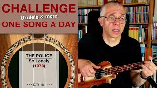 The Police • So Lonely (Ukulele-Cover) – #181