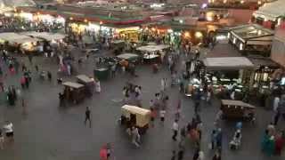 Time lapse Jemaa El Fnaa, Marrakesh