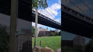 Manhattan Bridge from Dumbo Brooklyn • New York City September 11 2023