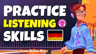 Lernen Deutsch durch Hören A1-B1 | Learn German through Listening A1-B1 | German Listening Practice|