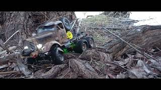 rc ZiL 151 Heavy Wrecker  Shoreline Trailrun