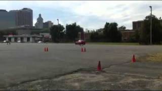 69 seconds on the autocross with the evo