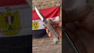 عملت سكين جيب شفافة #knifemaking