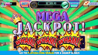 MEGA JACKPOT on Power of RA | LuckyLand Slots | Real Money