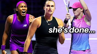 Can Gauff STOP Sabalenka at WTA Finals? Iga ELIMINATED!