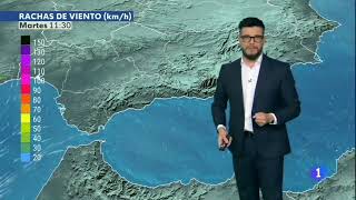 El Tiempo en Andalucia, Ceuta y Melilla con Martín Barreiro (RTVE) - 01/10/2024