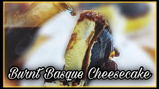 Burnt basque cheesecake